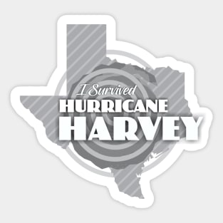 I survived Hurricane Harvey Sticker